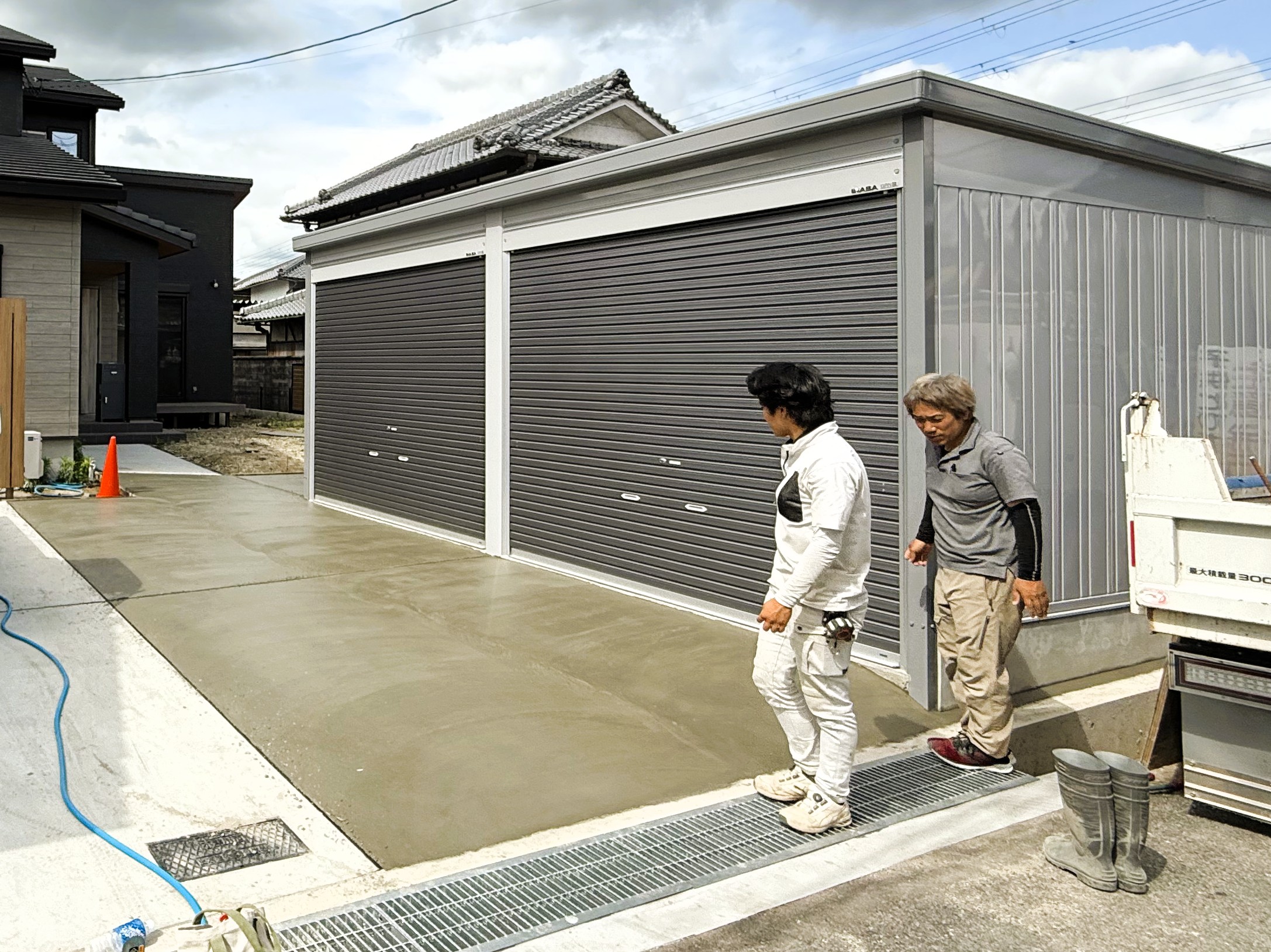 ハルカ土建の現場全景